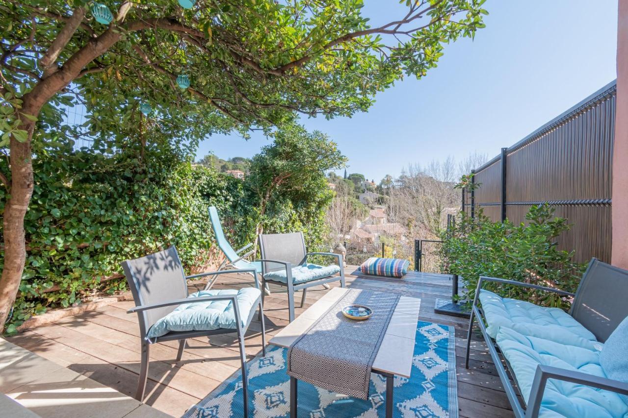 La Pelagie - Maison Climatisee Sainte-Maxime Exteriör bild